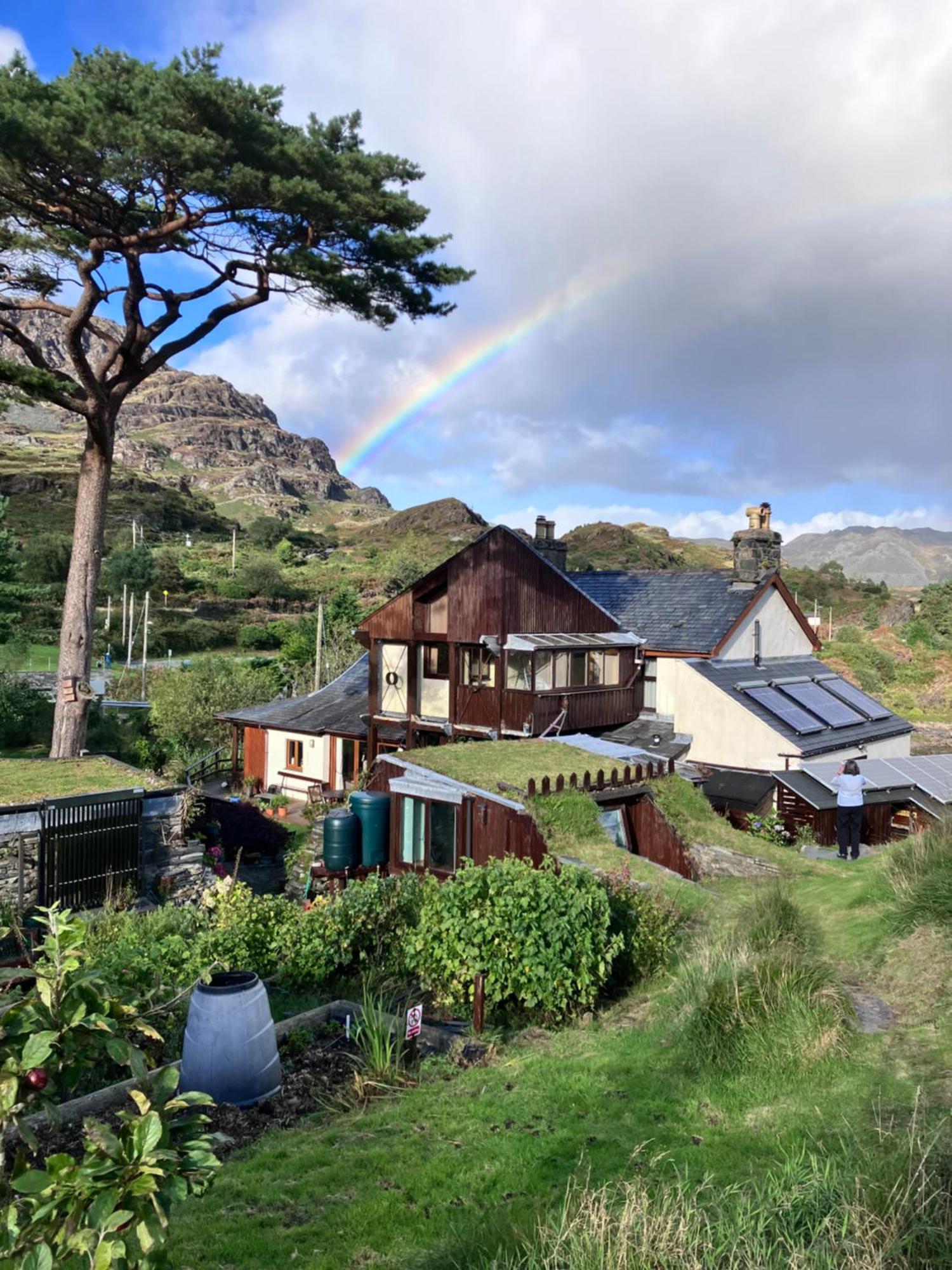 Penzion Bryn Elltyd Eco House Blaenau Ffestiniog Exteriér fotografie